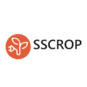 Imagem com a logo da empresa SSCrop