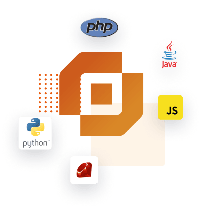 Ícones de linguagens de programação